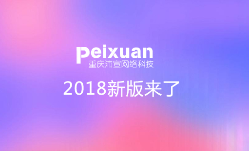 沛宣网络2018年官方网站改版升级公告